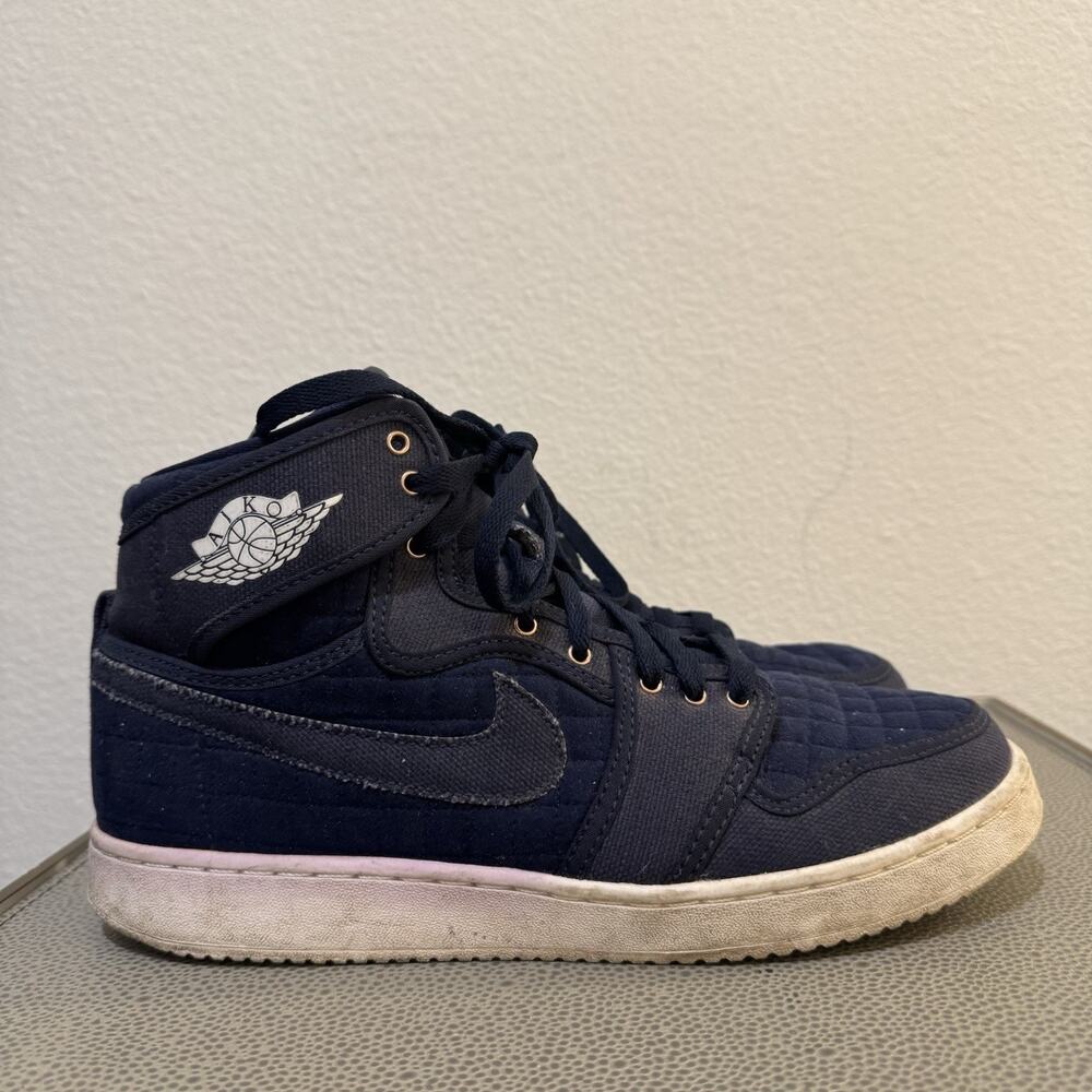 Nike Air Jordan 1 Retro AJKO Obsidian Blue Quilted 2016 Size 9.5 638471-403